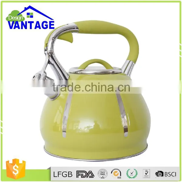 Single Bottom Non-electric Stainless Steel Induction Tea Pot Camping Tea Kettle photo-3
