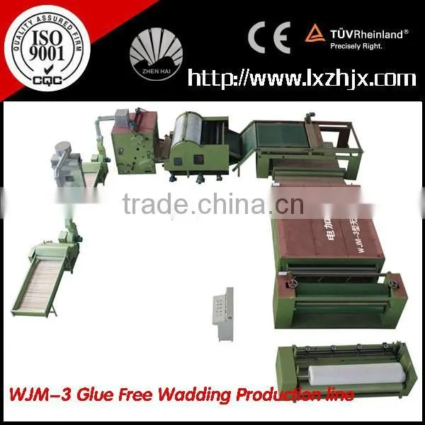 Nonwoven Without Glue Wadding Making Machines, Non-glue Padding Production Line photo-4