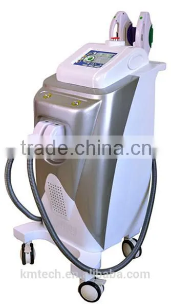 Medical Certified CE KM-IPL-800C Vertical Anti-aging Wrinkle Removal IPL Personal Care Product on Wheels photo-3