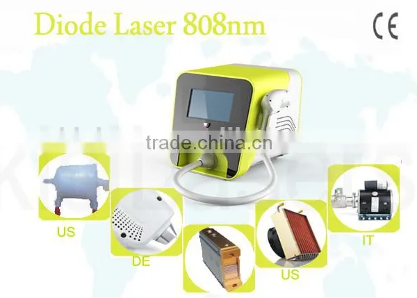 2015 New Portable Hair Removal Machine/808 nm Diode Laser Machine for Permanent Hair Removal photo-2