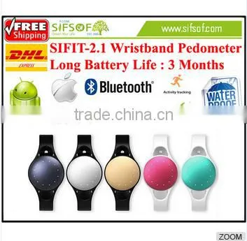 2.1 Fashion Wristband Pedometer Sleep Monitor/Pedometers photo-3