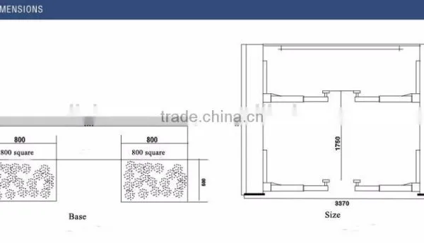 4T Electric Lock Release Clear Floor Lift photo-2