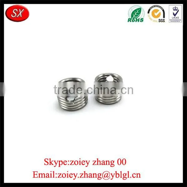 Machined Custom Nonstandard Hole Type Self Tapping Threaded Inserts photo-3
