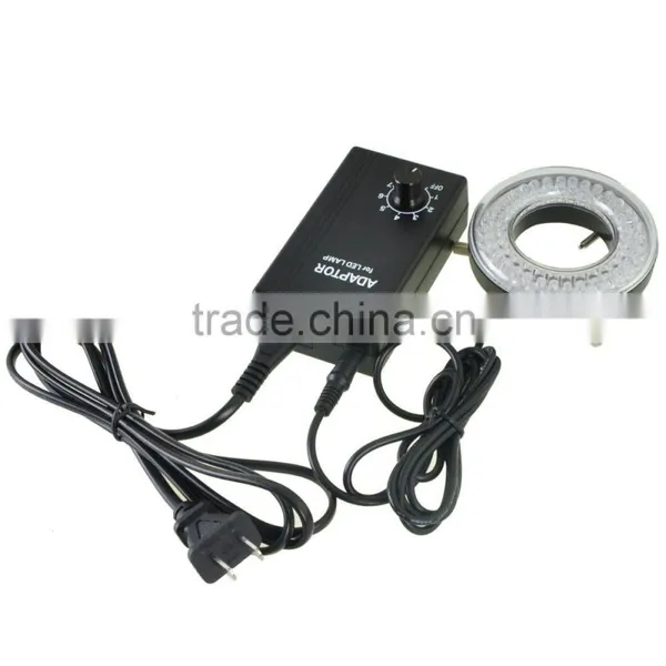 2017 Hot Sale 90V-260V 64LED Stereo Zoom Adjustable Microscope Ring Light photo-5