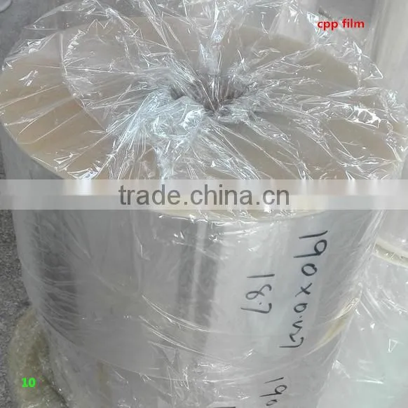 New Discount!! Casting Polypropylene Film/CPP WRAPPING Film for Food Grade/ CPP Transparent Film photo-6