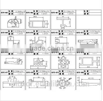 OEM ODM High Quality Exhibition Aluminium Profile/ Aluminium Profile for Display Booth /exhibition photo-5