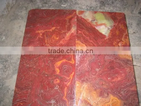 Bottom Price Multi Red Onyx Tiles photo-6