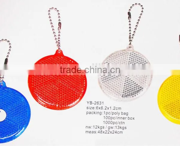 Advertising Key Chain/spherical Key Chain/Reflective Keychain Card photo-3
