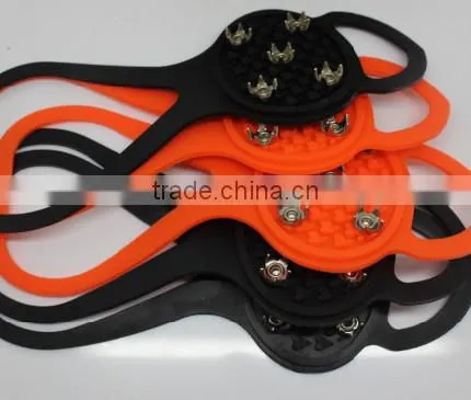 5 Spikes Silicone Anti Slip Shoes,anti Slip Protection Shoes for Snow Wheather photo-6