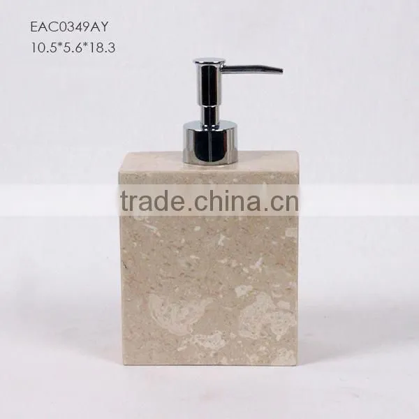 Hot Sale Classic Poly Stone Resin Bathroom Accessory Set , Bathroom Set photo-2