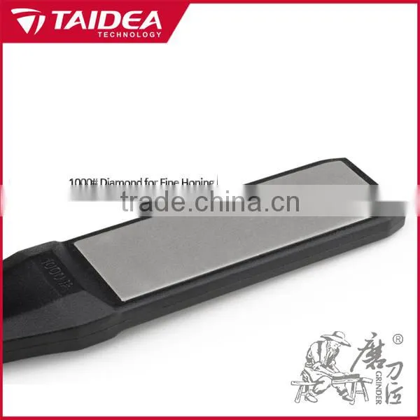 GRINDER Double Sides 600 & 1000 Grit Diamond Knife Sharpener for Ceramic Knife photo-3
