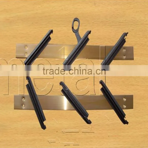 Louver Blades, Wood Grain Window Frame , Bronze Color,lack Plastic Clip , Plastic Handle Manual Operation