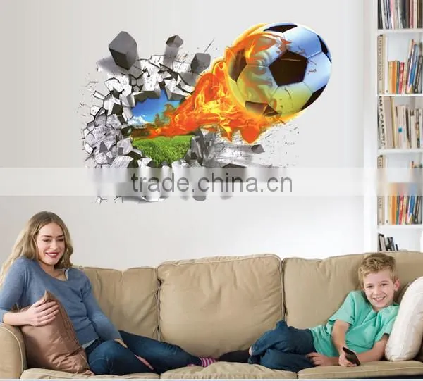 Hot Selling Football Wall Sticker , 3D Sticker for Decoration Kids Room photo-6