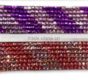 Colorful Bracelet With Zinc Alloy Locking Part, Hot Sale Gift Leather With Crystal Gem Decoration photo-5