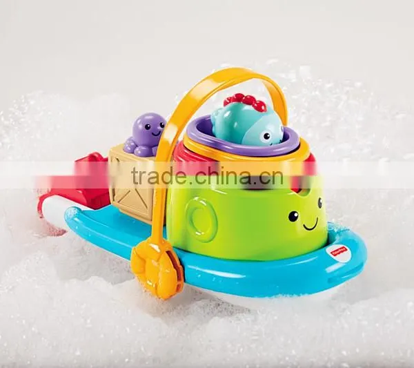 New Design Baby Bath Toy With Set of Boat for Tubtime From Dongguan Manufacturer photo-2