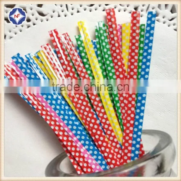 Metallic Twist Ties For Cake Candy Sealing Bags Lollipops Pack Biscuit Decoration/Wire Twist Ties photo-2