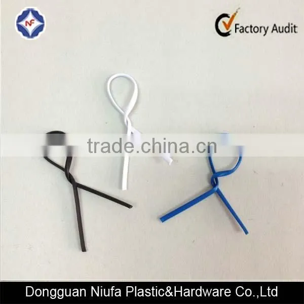 Bakery Use Plastic Bread Bags Twist Ties photo-4