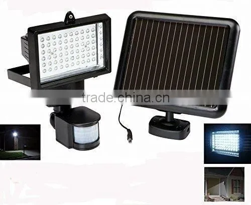 60 LED PIR Solar Motion Sensor Security Light for Garden Outdoor Use photo-2