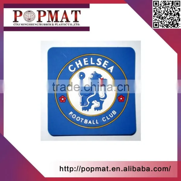 Low Cost Soft Pvc/ Rubber/ Silicone Coaster photo-3