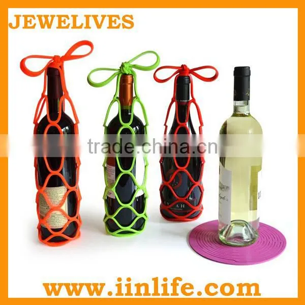 Silicone Wine Bottle Holder, Decorative Wine Bottle Holders, Funny Wine Bottle Holder photo-4