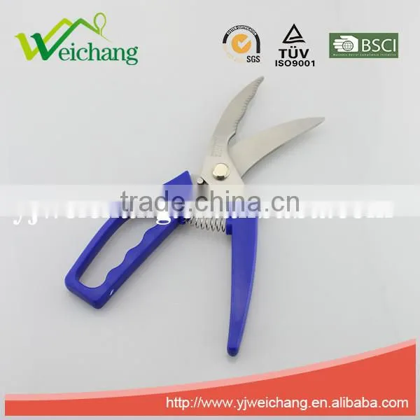 WCJ653 Premium Stainless Steel Chicken Bone Scissors Kitchen Scissors Professional Poultry Shears for Chef photo-4