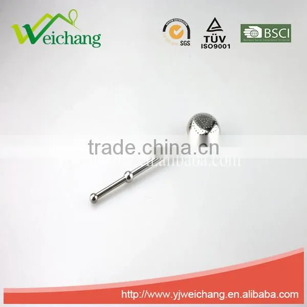 WCT104 Good Quality Hot Sale 304 Material Mesh Tea Ball Tea Infuser Tea Strainer Long Chain photo-3