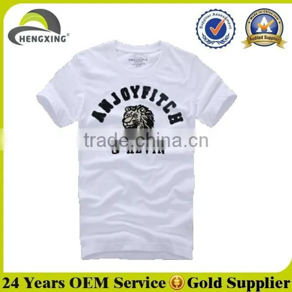 Fashion 100% Cotton Cheap Men's Custom Printed T-shirt photo-2