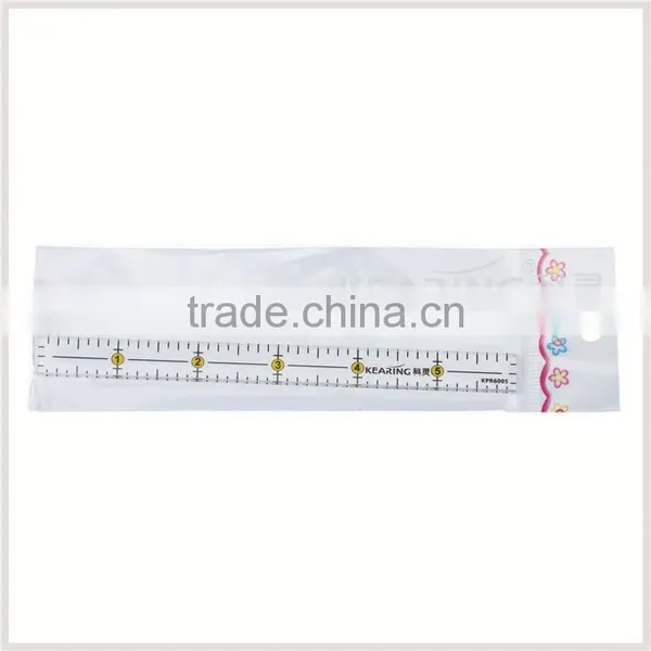 OEM Inch Scale 3mm Thickness Acrylic Quilting Ruler, 6'' * 1/2'' Patchwork Ruler Quilting # KPR6005 photo-5