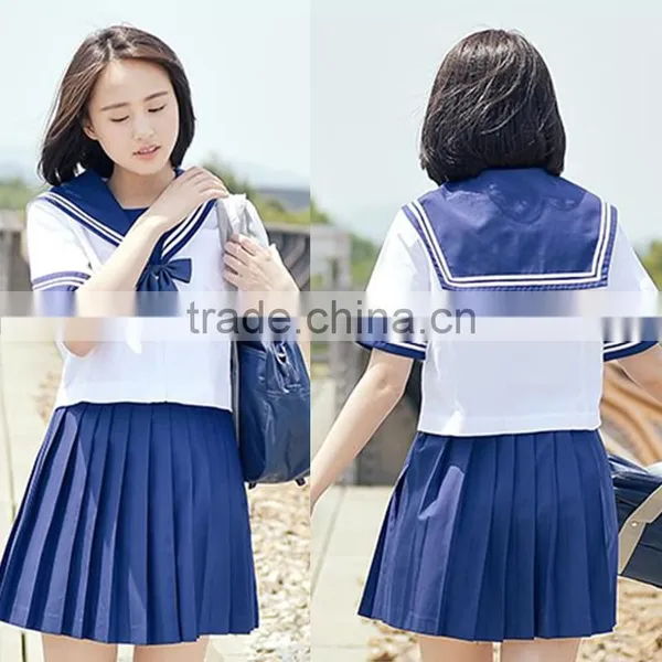 Custom Stylish Design School Sailor Suit photo-4