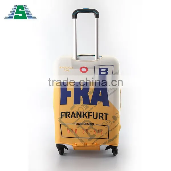 Waterproof Zipper Luggage Protective Covers With Printing photo-2