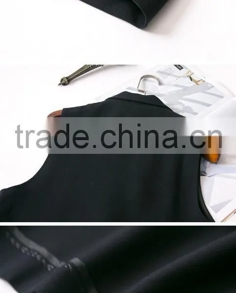 New Fashion Custom Sleeveless Women Outerwear Ladies Spring&autumn Vests photo-5
