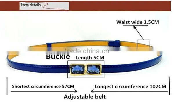 MOQ 1 pc 10 Colors Choice and Length Around for Waist 57-102cm Women Brand Belt Female photo-6