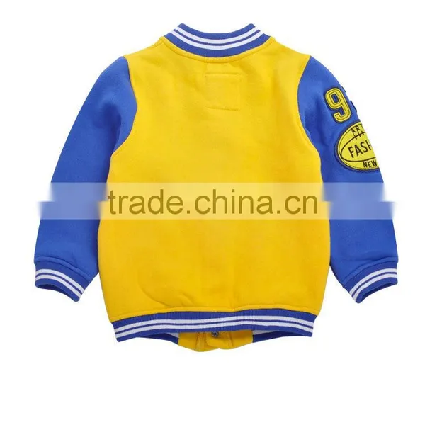 High Quality Fashion Long Sleeve Baseball Jacket Children European Style Winter Coat photo-6