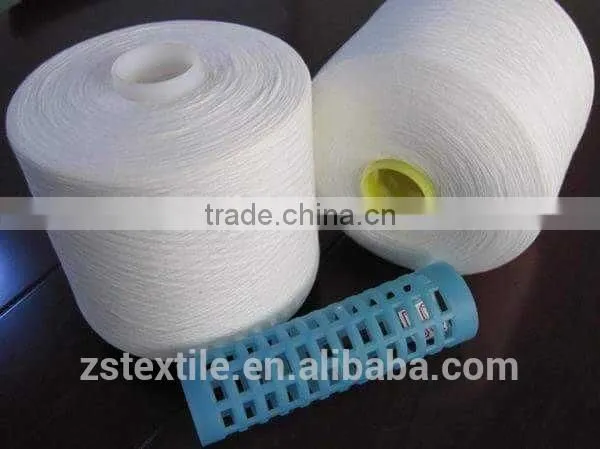 40/2 Normal 100% Ring Spun Polyester Yarn in Paper Cone,dyed Tube,hank photo-2