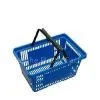 Plastic Shopping Basket With Plastic Handles for Supermarkets and Deparment Stores
