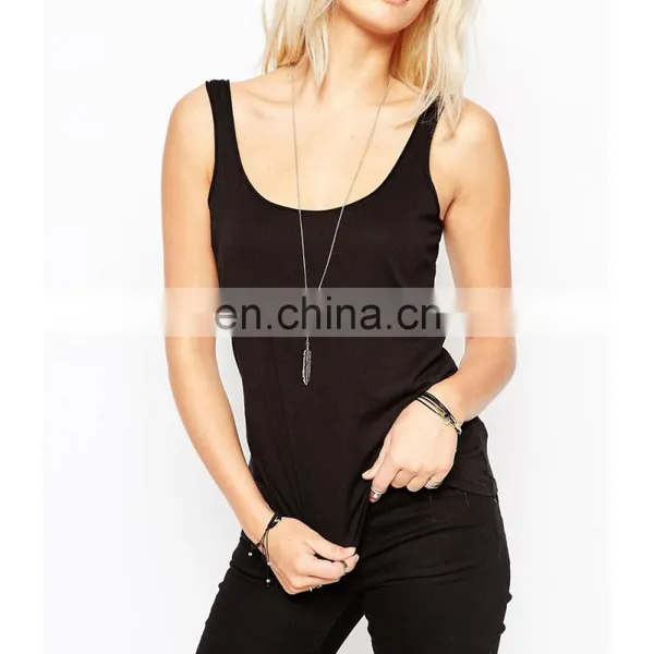 Free Sample Woman Plain OEM Tank Top photo-6