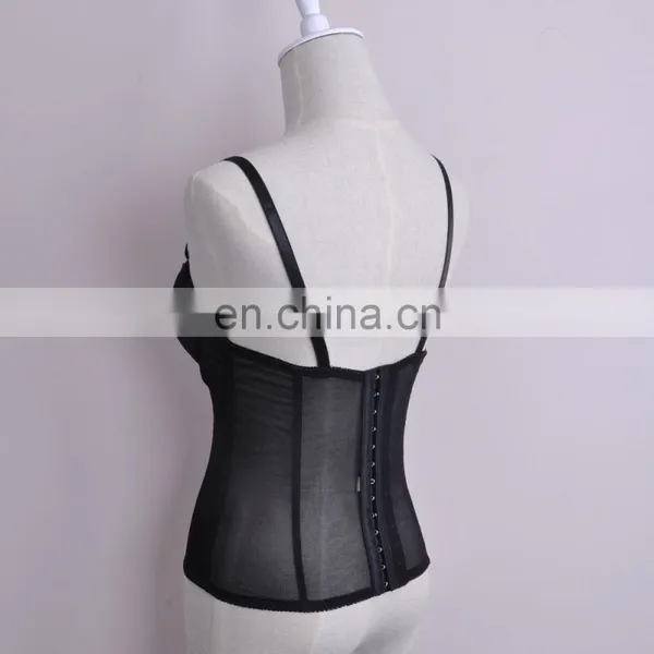 2015 Comfortable Tight Sliming Plus Size Corsets And Bustiers Cheap photo-4