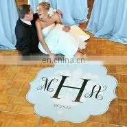 Modern Love Wedding Dance Floor Decals