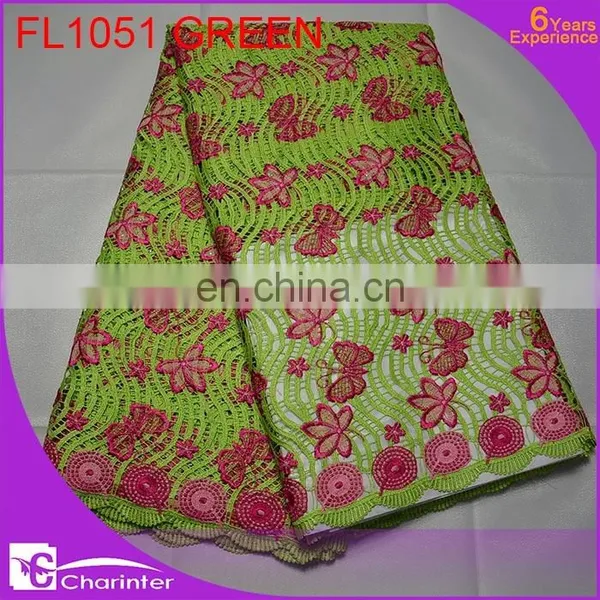 Swiss Lace/french Lace Fabric/cord Lace Fabric/guipure Lace Fabric/african Lace Fabric FL1051 Yellow photo-3