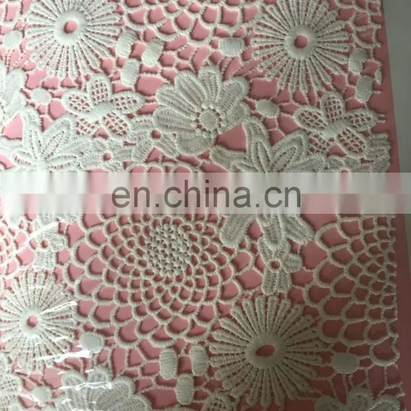White Lace French Lace Materials India African Guipure Cotton Embroidery Lace for Wedding Dress photo-4