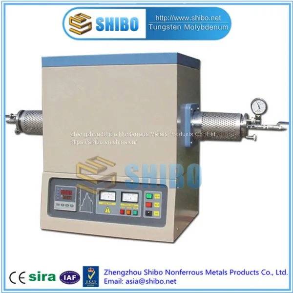 CE Certification 1700C Laboratory Vacuum Tube Furnace photo-2