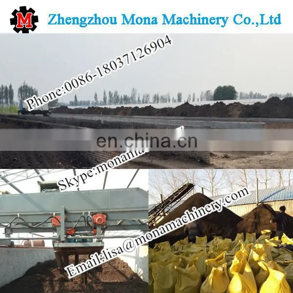 Animal Manure Compost Machine/organic Fertilizer Compost Turner Machine photo-3