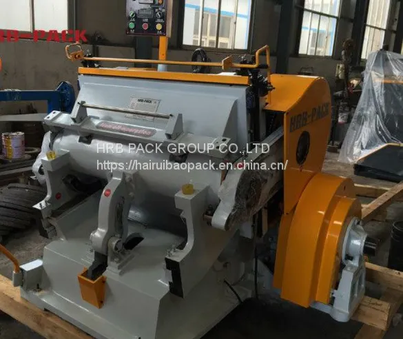 Corrugated Carton Box Paperboard Manual Creasing and Die Cutting Machine