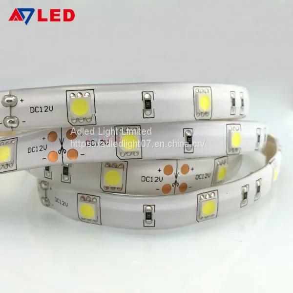 LED Strip 5m 30leds/m 7000k White Led Strip 12v Ip20 Ip65 Ip67 Smd5050 Led Strip photo-3