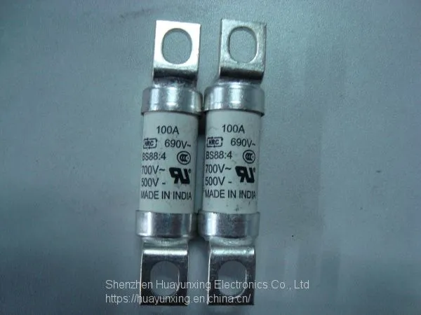 100FE Bussmann British BS 88 Fuses 690V photo-3