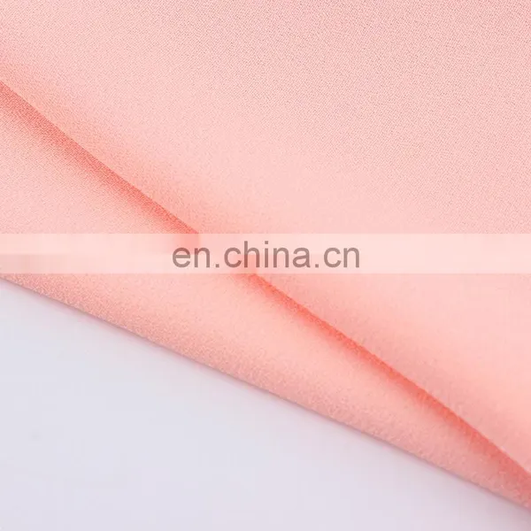 75D 100D 150D 100% Polyester Crepe Chiffon Fabric for Summer Dress photo-5