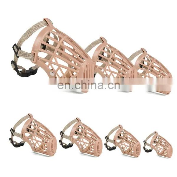 Wholesale Seven Size Durable Anti Barking Werewolf Plastic Werewolf Bondage Pet Muzzle For Dogs photo-5