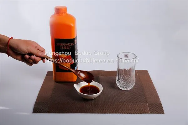 Sour Plum Flavored Syrup (Concentrated) China Supplier Factory photo-4