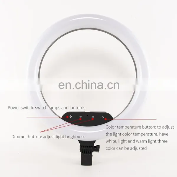Anchor Beauty Lamp 14 Inch LED Photography Fill Light Ring Light Vibrato Live Makeup Beauty Camera Photo Light photo-2
