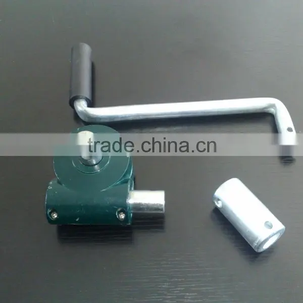 Low Cost Greenhouse Poly Film Roll-Up Worm Gears photo-3